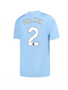 Billige Manchester City Kyle Walker #2 Hjemmedrakt 2023-24 Kortermet